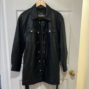 Levi faux leather jacket
